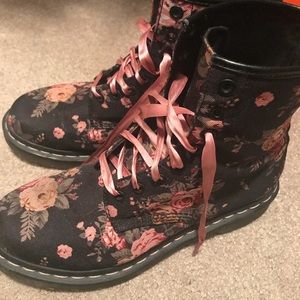 Floral Dr. Martens